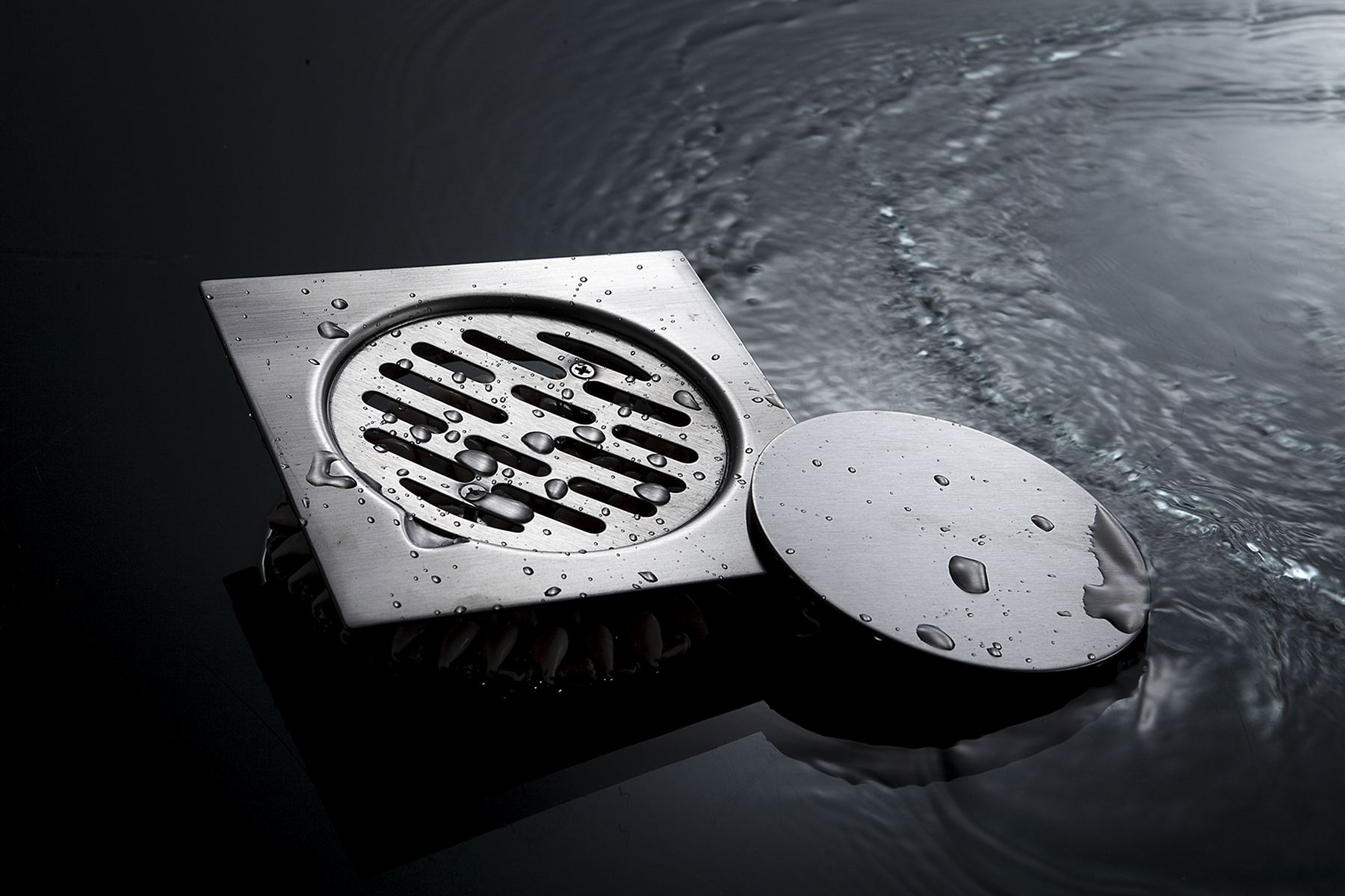 清掃口&彈跳地漏