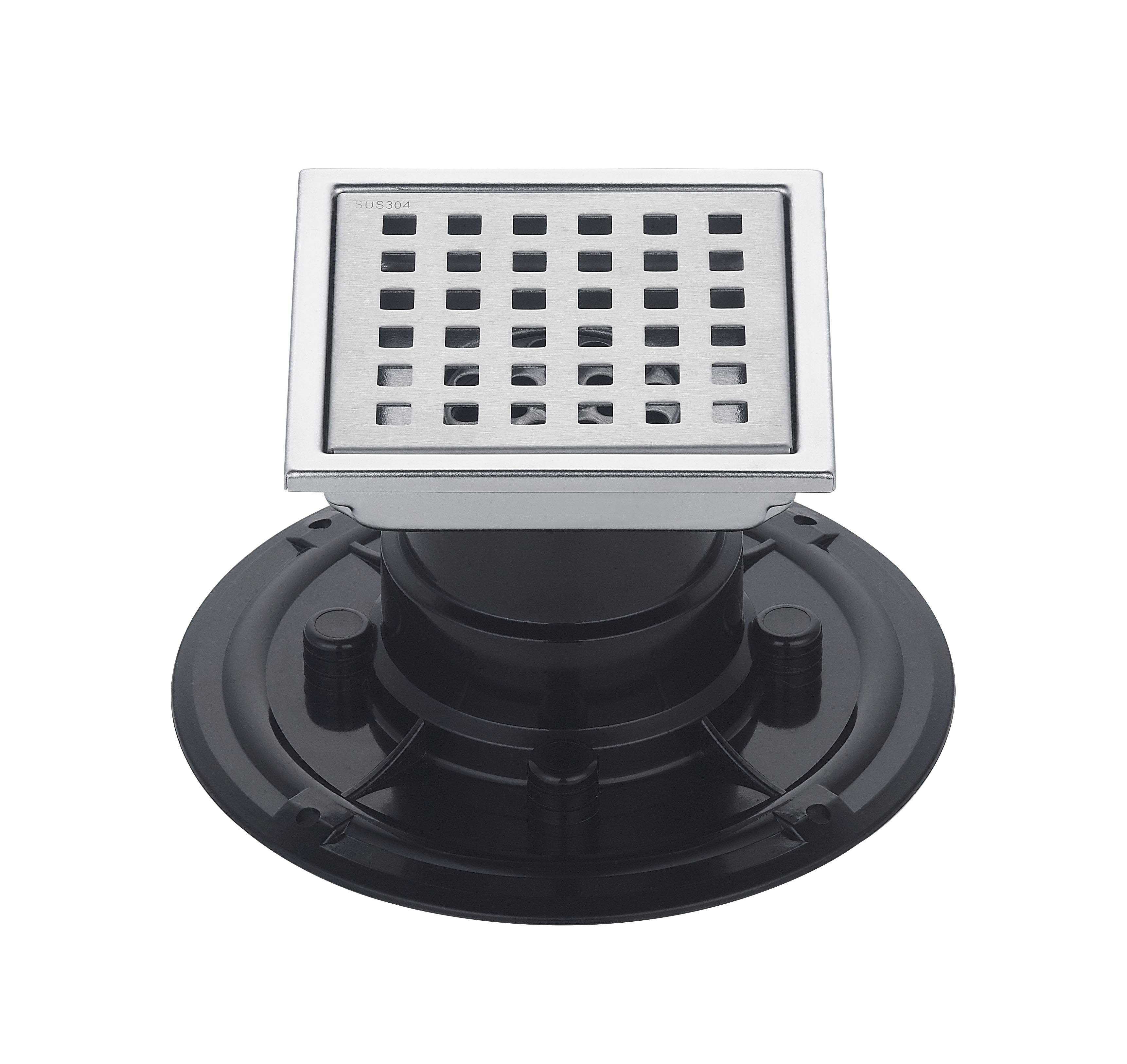 格子不銹鋼自封地漏177903